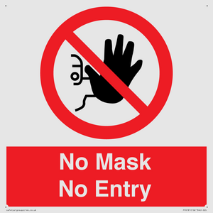 No Mask No Entry